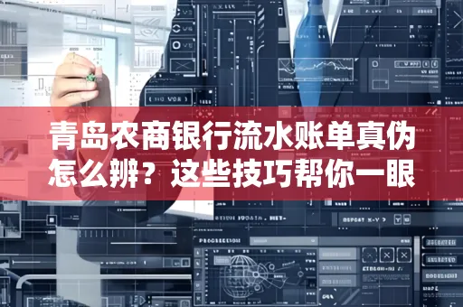 青岛农商银行流水账单真伪怎么辨？这些技巧帮你一眼识破！