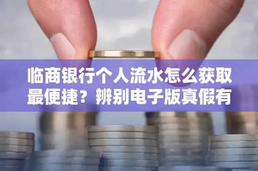 临商银行个人流水怎么获取最便捷？辨别电子版真假有哪些技巧？一文读懂